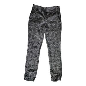 Old Navy Plaid Pixie Skinny Pants, Size 2